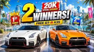 Thumbnail: 🏆 20K Giveaway WINNER Is Here! 🎉 FREE Nissan GT-R R35 Winner Announced! 🔥