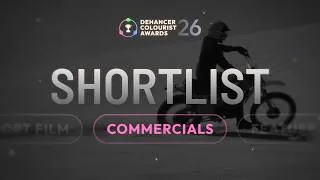 Thumbnail: Dehancer Colourist Awards 2026 | Commercials Shortlist