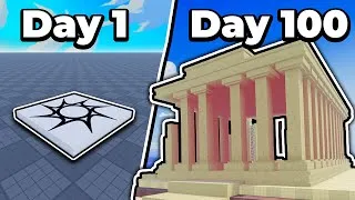 Thumbnail: I Spent 100 DAYS Building My Roblox Game!