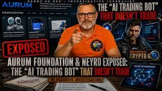 Thumbnail: AURUM Foundation & NEYRO Exposed: The “AI Trading Bot” That Doesn't Trade - Blockchain Investigation