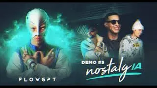 Thumbnail: Bad Bunny, Justin Bieber, Daddy Yankee - NostalgIA ft Deiby Kings y FlowGPT.