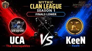 Thumbnail: Mythic Clan League S1 Finals Lower: UCA vs KeeN