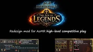 Thumbnail: Modded AoM - Age of Legends - pov gameplay - Moksha333 vs BqVH