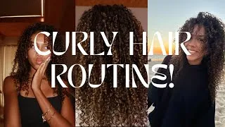 Thumbnail: LONG AWAITED CURLY HAIR ROUTINE!!