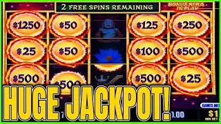 Thumbnail: She Did Not Walk Away Until This HUGE JACKPOT on Dragon Link Happy & Prosperous