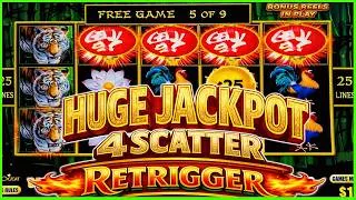 Thumbnail: OMG 4 SCATTER HUGE JACKPOT on High Limit Dragon Links