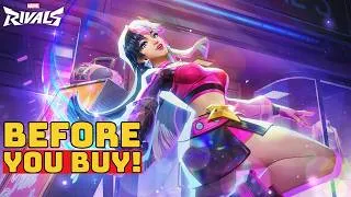 Thumbnail: Luna Snow Carmine Cassette Skin Showcase - Marvel Rivals