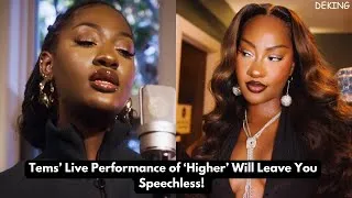 Thumbnail: Tems Higher Live Performance