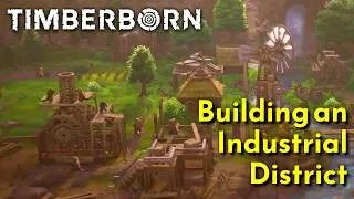 Thumbnail: Timberborn - Building an EFFICIENT Industrial District & Automating Weather - LP/Tutorial Episode 2