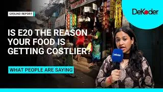 Thumbnail: E20: Is India’s Ethanol Push Making Sugar & Eggs Costlier? | Ground Report | DeKoder