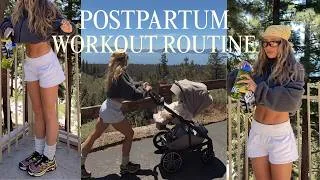 Thumbnail: my current workout routine 3 months postpartum
