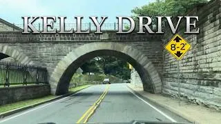 Thumbnail: Kelly Drive Along the Schuylkill | Laurel Hill to Falls Bridge | Philly Dilly Dally | Ambient Drive