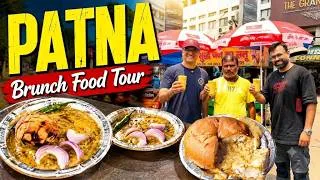 Thumbnail: PATNA BRUNCH TOUR | Litti chokha, Chura Ghugni, Karahi Meat, Sattu Shake, Aam Jhor & BunMakhan Rabri