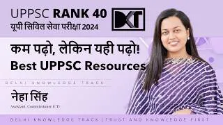 Thumbnail: UPPCS Exam 2024 | Best Books, Resources & Strategy | By Neha Singh, Rank 40 Asst. Commissioner (CT)