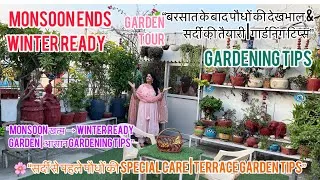 Thumbnail: 🏡👩🏻‍🌾♻️🌸🌱 “बरसात के बाद पौधों की देखभाल | Winter Season Gardening Tips#GardeningTips#MonsoonToWinter