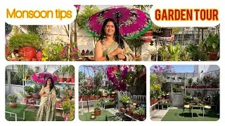 Thumbnail: “Monsoon Garden Tour 🌧️ | फलफूल के पौधे क्यों लगाएं? | मिट्टी, बीज और देसी टिप्स 🌱”