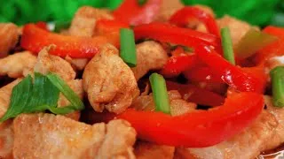 Thumbnail: Stir Fried chicken! Super simple and delicious