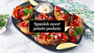 Thumbnail: Spanish sweet potato pockets recipe | 2026 delicious. Harvey Norman Produce Awards