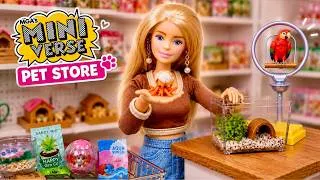 Thumbnail: I Built a Barbie Pet Store With Miniverse Animals!