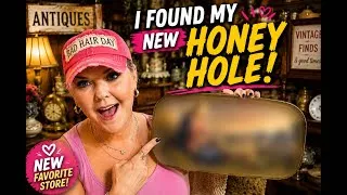Thumbnail: I Found My NEW Honey Hole! 🏺 Antique Shopping & Amazing Vintage Finds! #antique 