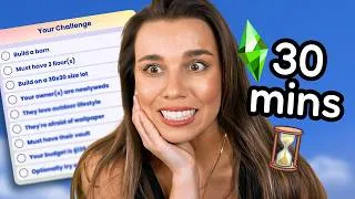 Thumbnail: The most stressful 30 minute barn build