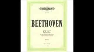 Thumbnail: Beethoven: Duet in E flat Major "With Two Eyeglasses Obbligato" WoO 3, for viola and cello