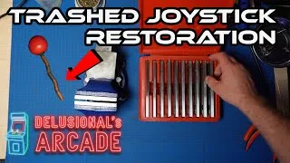 Thumbnail: Ms. Pac-man bent Joystick [How to Fix]