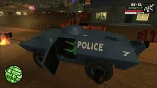 Thumbnail: GTA San Andreas - How to obtain Bulletproof S.W.A.T from the final mission