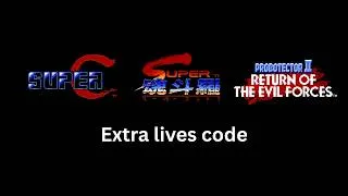 Thumbnail: Super C/Super Contra/Probotector II (NES) - Extra lives code