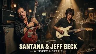 Thumbnail: Santana & Jeff Beck – Whiskey & Static 🎸 Smoky Blues Guitar Sessions After Midnight