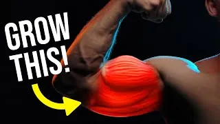 Thumbnail: Get BIGGER Arms FAST (ADVANCED TECHNIQUE!)