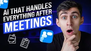 Thumbnail: AI Assistant That Captures Meetings and Executes Next Steps, Even Follow Up Emails! No Bots