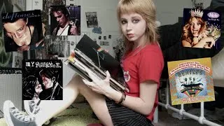 Thumbnail: just a girl and her record collection