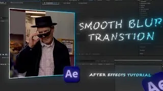 Thumbnail: Smooth Blur Transitions In After Effects| transition Tutorial in after effects #aftereffects #shake 