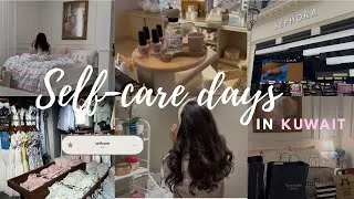 Thumbnail: Ultimate Self-Care Days in Kuwait 🫧🪷🎀🕯️ | Shopping Haul + Luxury Salon Experience