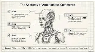 Thumbnail: DENARII MACHINE ECONOMY RESEARCH & TESTING LAB Architecting the Verifiable Machine Economy XRPL ALGO