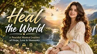 Thumbnail: Heal the World 🌍 | A Peaceful Musical Journey of Hope, Love & Humanity