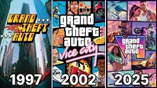 Thumbnail: Every GTA Cover Art Compared (1997-2025)