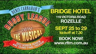 Thumbnail: Rugby League The Musical's 2023 Season Review Show