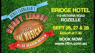 Thumbnail: Rugby League The Musical's 2021/22 Season Review