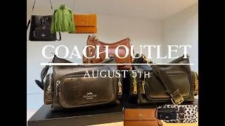 Thumbnail: NEW💖FUNCTIONAL FASHION👝COACH OUTLET AUG 5TH DROP-New bags,New colors, And MORE!! #coach #coachoutlet