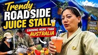 Thumbnail: Living Australia Dream in Bhutan | Popular & Trending Fruit stall along the Highway | Khatsaraphu 