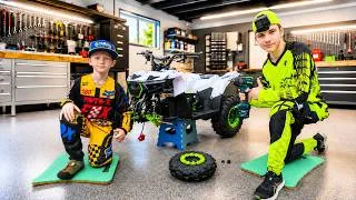 Thumbnail: New Quad Bike for My Cousin! Unboxing Build and First Test
