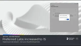 Thumbnail: DS Core - General Features: Preffered Labs Increased to 15