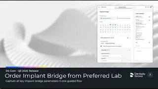 Thumbnail: DS Core - General Features: Order Implant Bridge from Preferred Lab