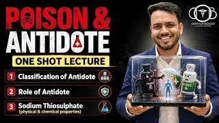 Thumbnail: Poison and Antidote | Classification of Antidotes | Sodium thiosulphate 