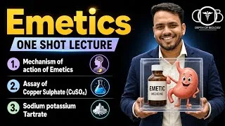 Thumbnail: Emetics | Mechanism of action of emetics | Assay of Copper Sulphate