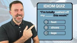 Thumbnail: English Idiom Quiz (Hard!) – Can You Score 10/11?