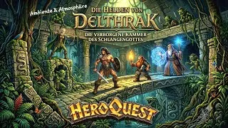 Thumbnail: Ambiente 🌴🌴HERO QUEST🌴🌴🦖🌴🌴 Der Dschungel von Dethrak 🌴🌴🦖🐊🌴🌴