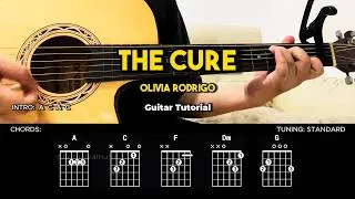 Thumbnail: The Cure - Olivia Rodrigo | Easy Guitar Tutorial For Beginners (CHORDS & LYRICS) #guitarlesson